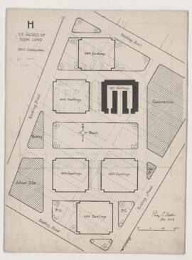 Proposed Experimental Housing Estate, Montreal