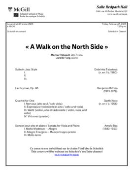 « A Walk on the North Side »