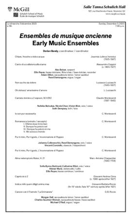 Performance, 3 December 2023