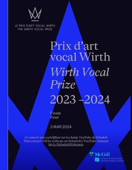 Wirth Vocal Prize 2023-2024, Final