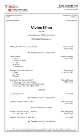 Vivien Illion, soprano