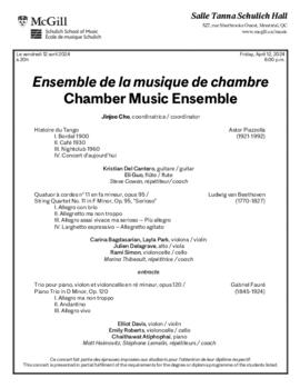 Performance, 12 April 2024