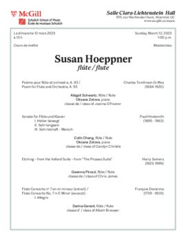 Susan Hoeppner, flute
