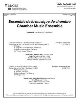 Performance, 2 April 2024