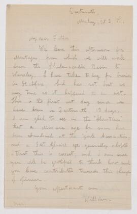 Letter, 3 October 1881