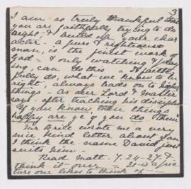 Letter, undated