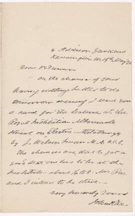 Letter, 19 May 1892