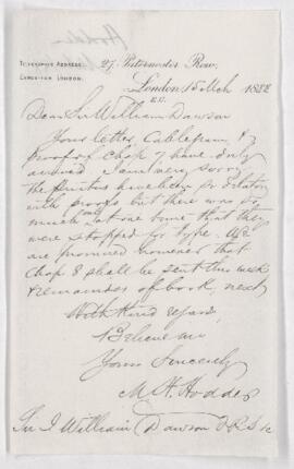 Letter, 15 March 1888