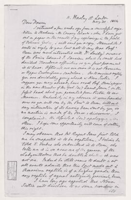 Letter, 30 May 1854