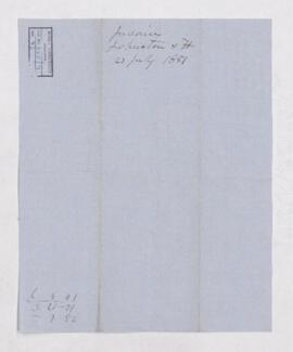 Account, 21 July 1851