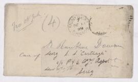 Envelope, 14 October 1886