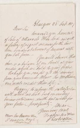 Letter, 23 October 1857