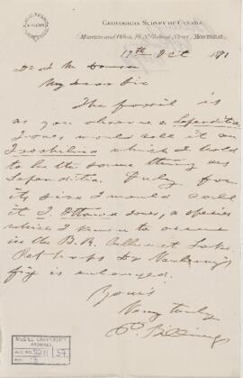 Letter, 17 October 1871