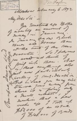 Letter, 6 February 1872