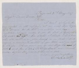 Letter, 2 May 1857