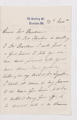 Letter, 22 November 1870