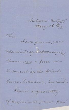 Letter, 16 January 1872