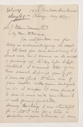 Letter, 13 May 1895