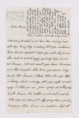 Letter, 11 January 1871