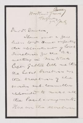 Letter, 7 July 1883