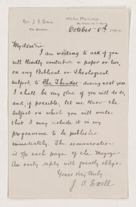 Letter, 8 October 1894