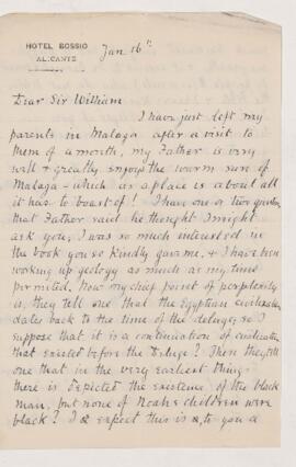 Letter, 16 January 1896