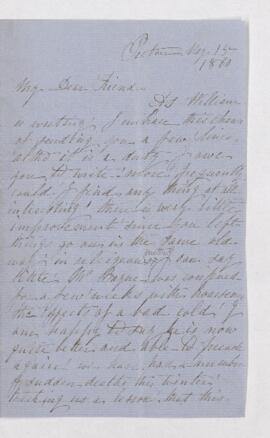 Letter, 15 May 1860