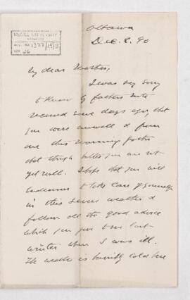 Letter, 2 December 1890