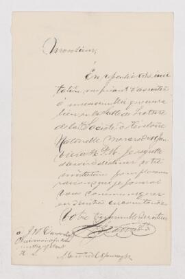 Letter, 5 January 1882