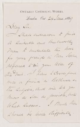 Letter, 24 June 1869