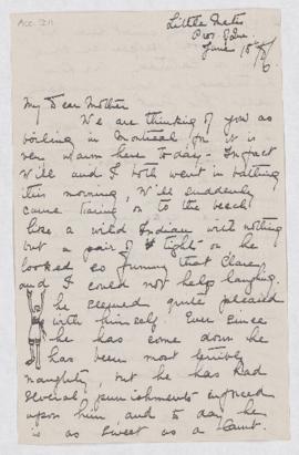 Letter, 18 June 1906