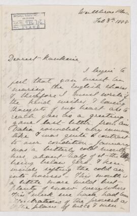 Letter, 8 February 1888