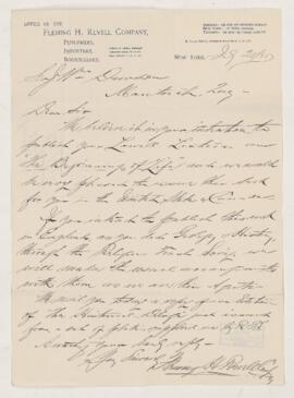 Letter, 20 July 1895