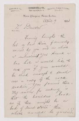 Letter, 9 April 1883