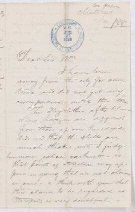 Letter, 27 August 1888