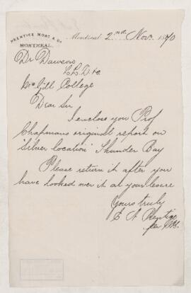 Letter, 2 November 1870