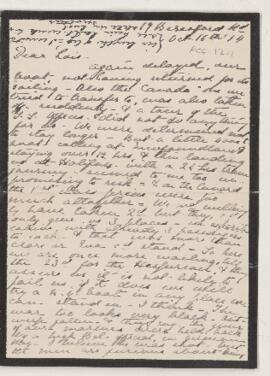 Letter, 16 October 1914