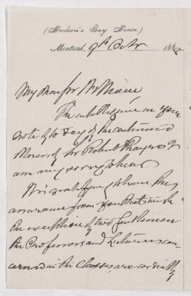 Letter, 9 October 1888