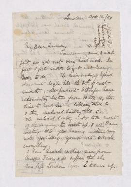 Letter, 12 and 13 October 1870