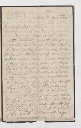 Letter, 30 October