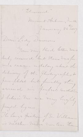 Letter, 26 January 1887