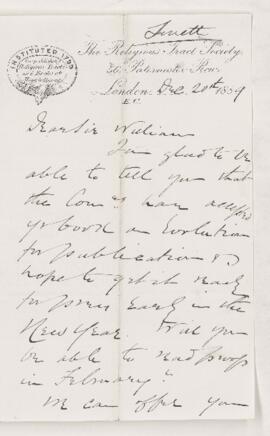 Letter, 20 December 1889