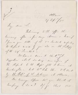 Letter, 27 September 1875