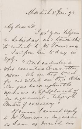 Letter, 8 June 1872