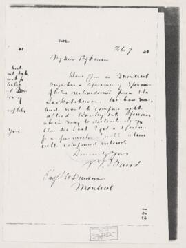 Letter, 7 February 1861