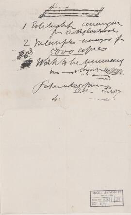 Letter, May 1871