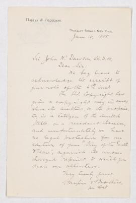 Letter, 10 January 1888