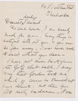 Letter, 26 July 1919