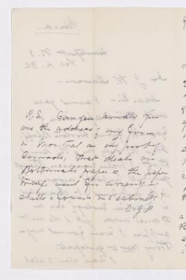 Letter, 4 February 1882