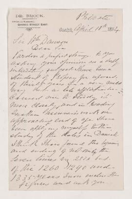 Letter, 10 April 1894